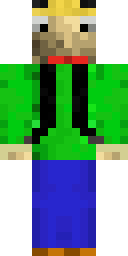 Green Vest Adventurer Minecraft skin