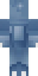 Frozen Ice Golem Minecraft skin