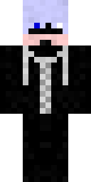 Silver Suit Gentleman Minecraft skin
