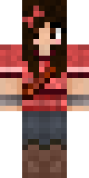 Brunette Casual Girl Minecraft skin