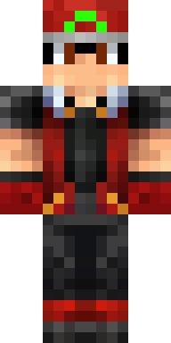 Crimson Ninja Warrior Minecraft skin