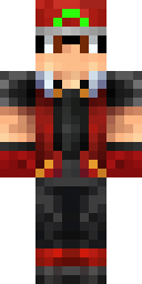Crimson Ninja Warrior Minecraft skin