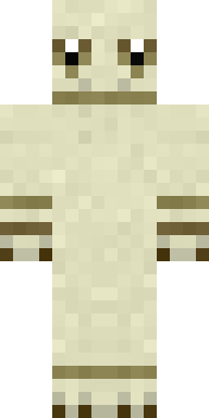 Pale Ghost Creature Minecraft skin