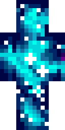 Frost Lightning Spirit Minecraft skin