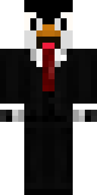 Penguin Tuxedo Gentleman Minecraft skin