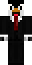 Penguin Tuxedo Gentleman Minecraft skin