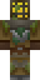 Mossy Forest Warrior Minecraft skin