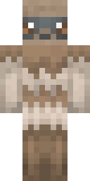 Snowy Owl Guardian Minecraft skin