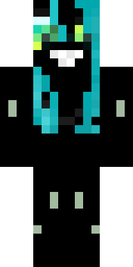 Teal Enderman Lord Minecraft skin