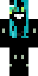 Teal Enderman Lord Minecraft skin
