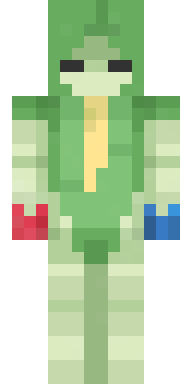 Swamp Lizard Hoodie Minecraft skin