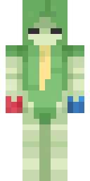 Swamp Lizard Hoodie Minecraft skin