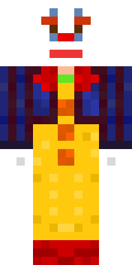 Creepy Circus Clown Minecraft skin