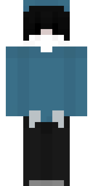 Navy Hooded Rogue Minecraft skin