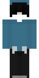 Navy Hooded Rogue Minecraft skin