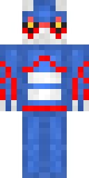 Crimson Captain Hero Minecraft skin