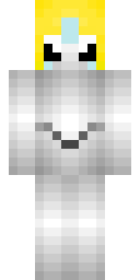 Silver Angel Maiden Minecraft skin
