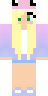 Golden Blonde Sweetheart Minecraft skin