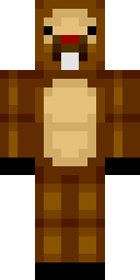 Cozy Brown Bear Minecraft skin