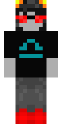 Red Eye Void Minecraft skin