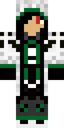 Jade Priestess Robe Minecraft skin