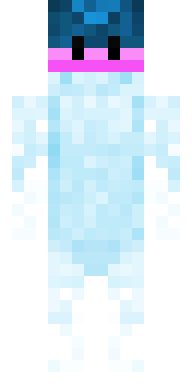 Icy Blue Yeti Minecraft skin