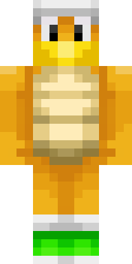 Golden Turtle Onesie Minecraft skin