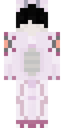 Pastel Bunny Onesie Minecraft skin