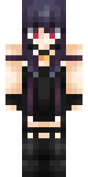 Midnight Anime Boy Minecraft skin