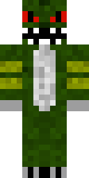 Green Scale Reptilian Minecraft skin