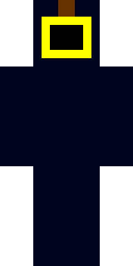 Navy Void Cloak Minecraft skin