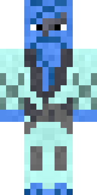 Frozen Crystal Knight Minecraft skin