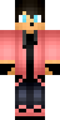 Pink Jacket Girl Minecraft skin