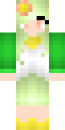 Spring Flower Fairy Minecraft skin