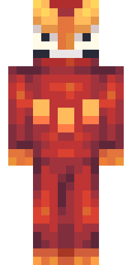 Blazing Fire Demon Minecraft skin