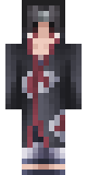 Crimson Kunoichi Minecraft skin