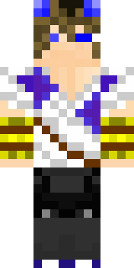 Golden Samurai Warrior Minecraft skin