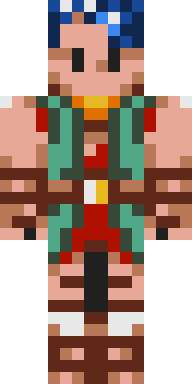 Tribal Jungle Hunter Minecraft skin
