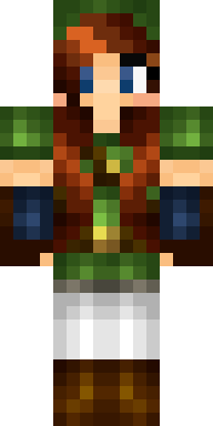 Emerald Forest Ranger Minecraft skin
