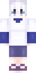 Frost Dress Girl Minecraft skin