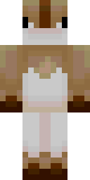 Fluffy Cream Sheep Minecraft skin