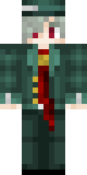 Emerald Scarf Gentleman Minecraft skin