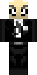 Blonde Tuxedo Man Minecraft skin