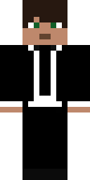 Classic Black Tuxedo Minecraft skin