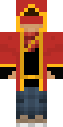 Scarlet Drip Hood Minecraft skin