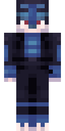 Cobalt Void Knight Minecraft skin