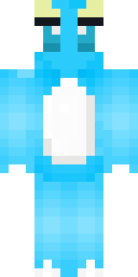 Blue Dino Costume Minecraft skin