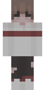 Faded Gray Hoodie Minecraft skin