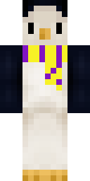 Fluffy Penguin Suit Minecraft skin