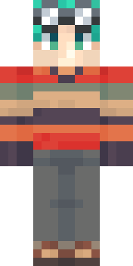 Striped Sweater Casual Minecraft skin